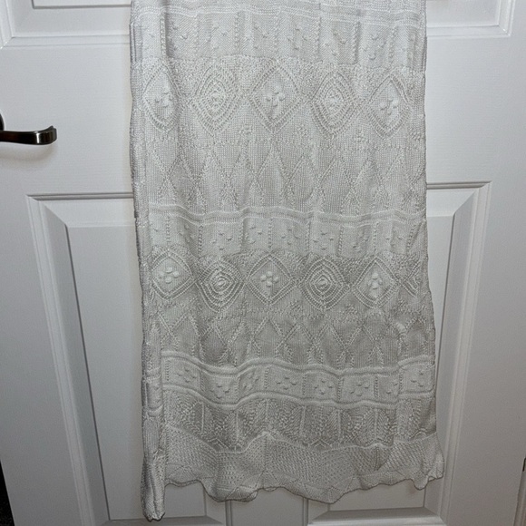 EUC ERES crocheted lace maxi dress beach cover size M - Picture 2 of 11